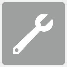 Service icon.  Wrench drawing 